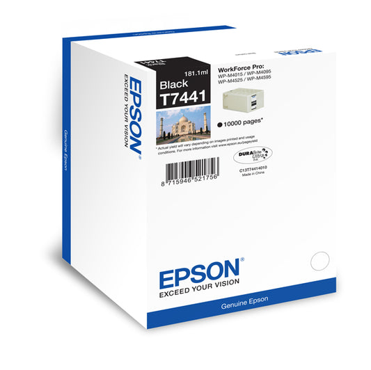 EPSON - C13T74414010 - Epson - Tanica - Nero - T7441 - C13T74414010 - 181,1ml