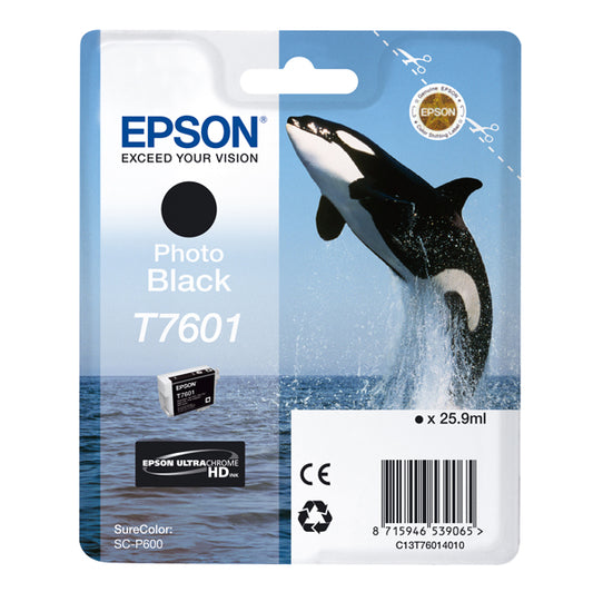 EPSON - C13T76014010 - Epson - Cartuccia ink - Nero Photo - T7601 - C13T76014010 - 25,9ml