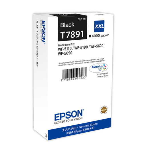 EPSON - C13T789140 - Epson - Tanica - Nero - T7891 - C13T789140 - 65,1ml