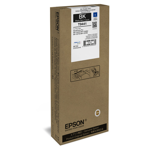 EPSON - C13T944140 - Epson - Cartuccia ink - Nero - T9441 - C13T944140 - 35,7ml