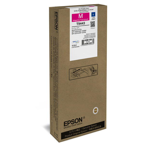 EPSON - C13T944340 - Epson - Cartuccia ink - Magenta - T9443 - C13T944340 - 19,9ml