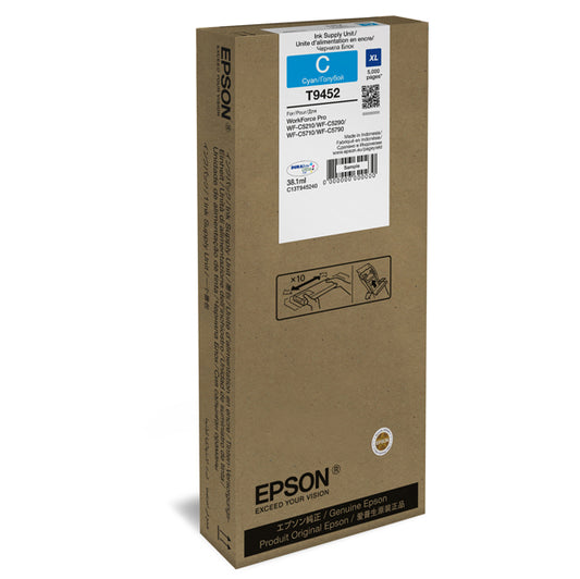 EPSON - C13T945240 - Epson - Cartuccia ink - Ciano - T9452 - C13T945240 - 38,1ml