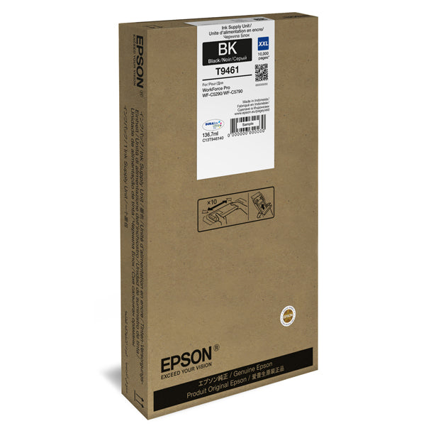 EPSON - C13T946140 - Epson - Cartuccia ink - Nero - T9461 - C13T946140 - 136,7ml