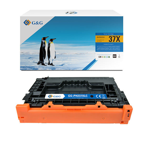 G&G - GG-PH237XC - GG - Toner Compatibile per Hp CF237X - Nero - 25.000 pag
