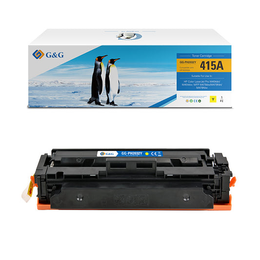 G&G - GG-PH2032Y - GG - Toner Compatibile per Hp W2032A- Giallo - 2.100 pag