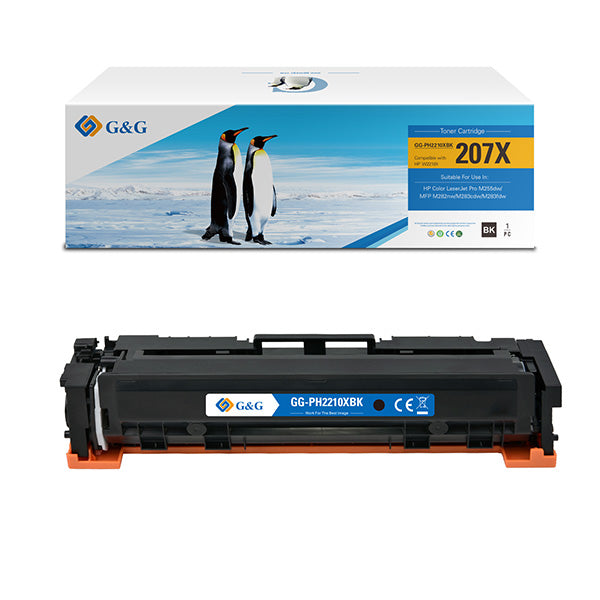 G&G - GG-PH2210XBK - GG - Toner Compatibile per Hp W2210X - Nero - 3.150 pag