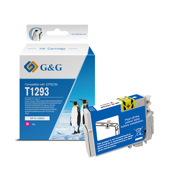G&G - NP-R2-1292M - GG - Cartuccia ink Compatibile per Epson Stylus office B42WD-B305F-B305FW - Magenta