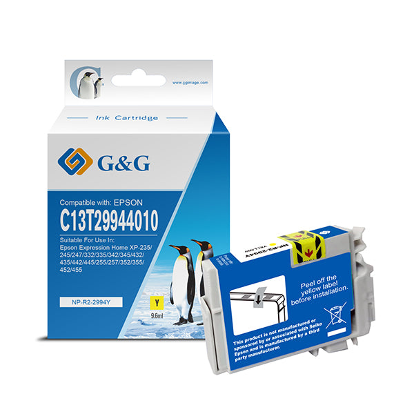 G&G - NP-R2-2994Y - GG - Cartuccia ink Compatibile per Epson Xpression Home P-235 - Giallo