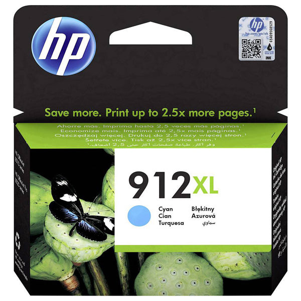 HP - 3YL81AE - Hp - Cartuccia ink originale - 912XL - Ciano - 3YL81AE - 825 pag