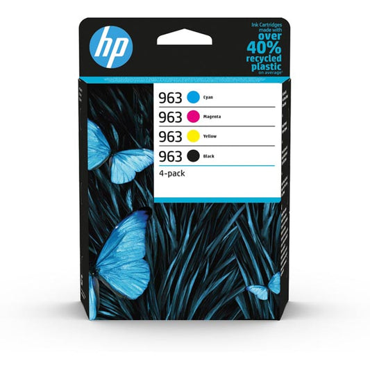 HP - 6ZC70AE - Hp - Cartuccia ink originale - 963 - C-M-Y-K - 6ZC70AE - 3.100 pag