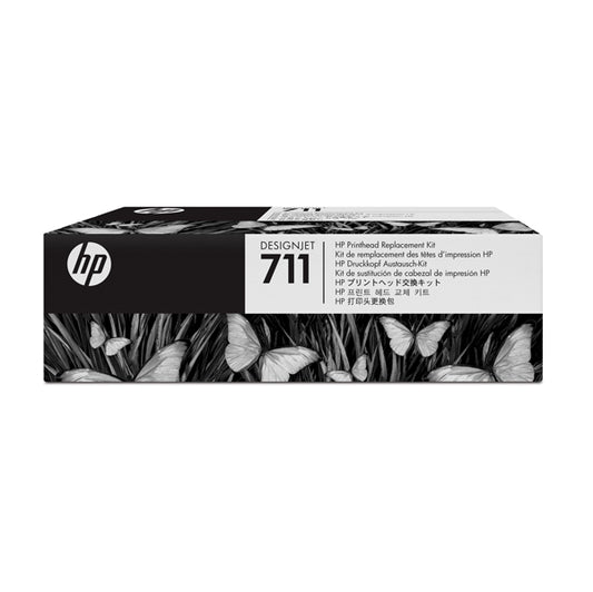 HP - C1Q10A - Hp - Kit sostituzione Testina di stampa originale DesignJet Hp - 711 - C-M-Y-K - C1Q10A