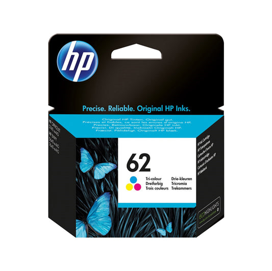 HP - C2P06AE - Hp - Cartuccia ink originale - 62 - C-M-Y - C2P06AE - 165 pag