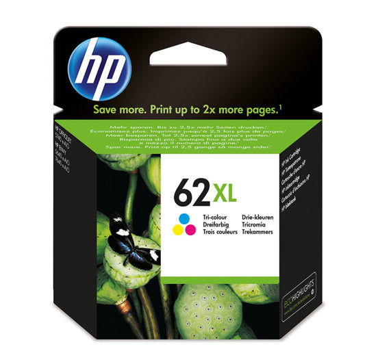 HP - C2P07AE - Hp - Cartuccia ink originale - 62XL - C-M-Y - C2P07AE - 415 pag