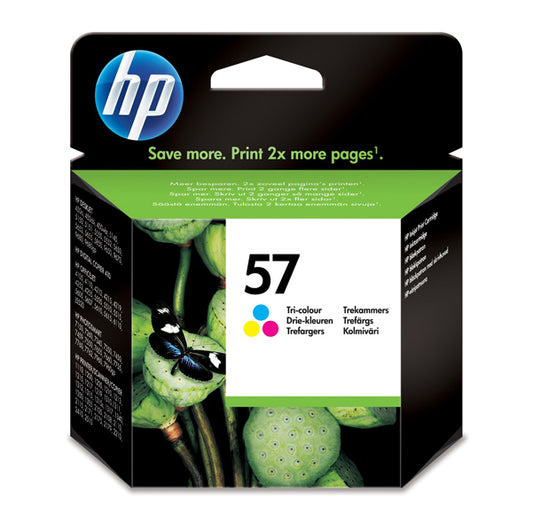 HP - C6657AE - Hp - Cartuccia ink originale - 57 - C-M-Y - C6657AE - 500 pag