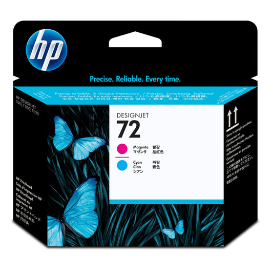 HP - C9383A - Hp - Testina di stampa originale - 72 - Magenta - Ciano - C9383A - 69 pag