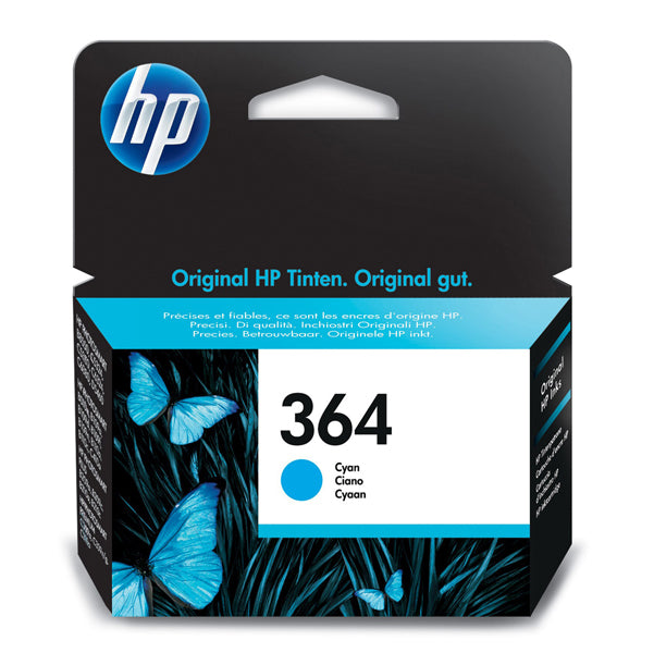 HP - CB318EE - Hp - Cartuccia ink originale - 364 - Ciano - CB318EE - 300 pag