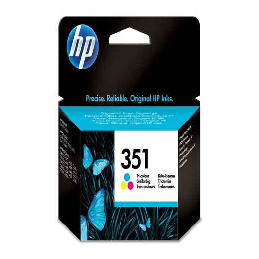 HP - CB337EE - Hp - Cartuccia ink originale - 351 - C-M-Y - CB337EE - 170 pag