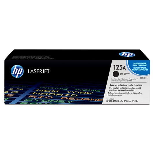 HP - CB540A - Hp - Toner originale - 125A - Nero - CB540A - 2.200 pag