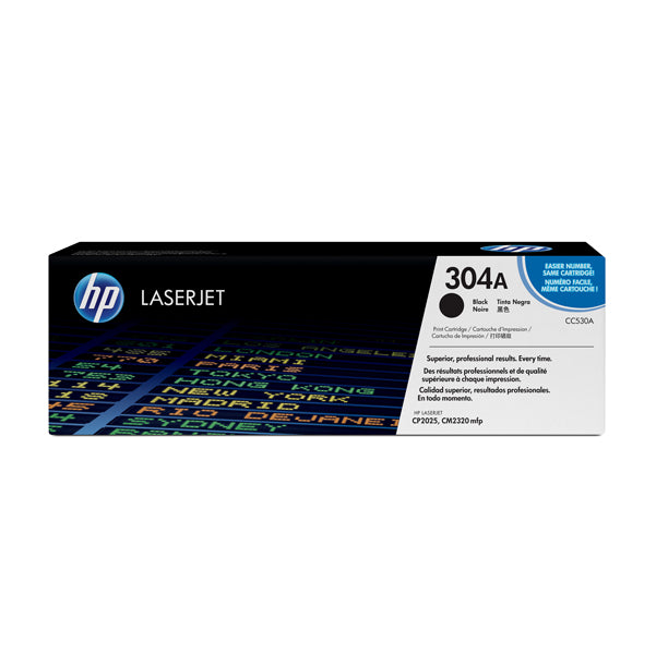 HP - CC530A - Hp - Toner originale - 304A - Nero - CC530A - 3.500 pag