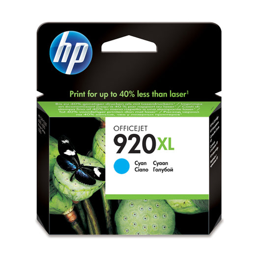 HP - CD972AE - Hp - Cartuccia ink originale - 920XL - Ciano - CD972AE - 700 pag