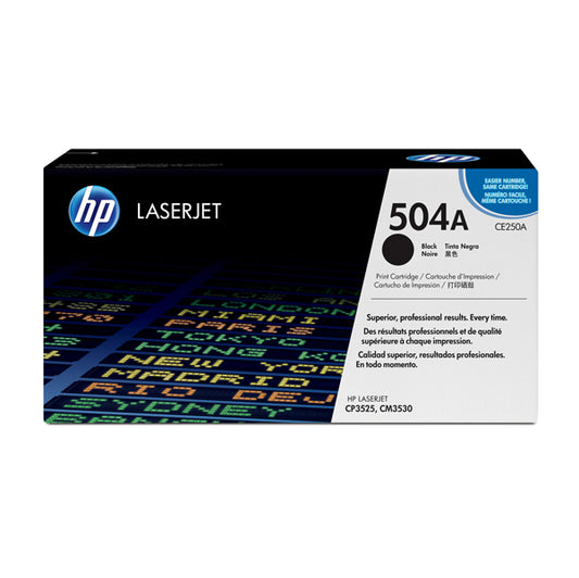 HP - CE250A - Hp - Toner originale - 504A - Nero - CE250A - 5.000 pag