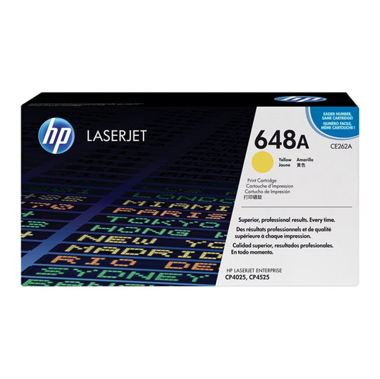HP - CE262A - Hp - Toner originale - 648A - Giallo - CE262A - 11.000 pag
