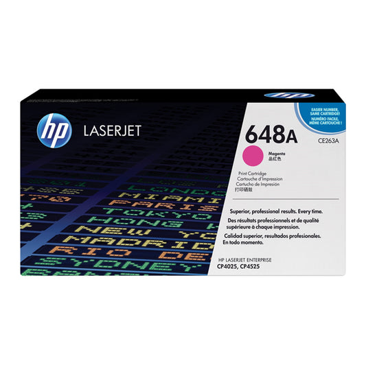 HP - CE263A - Hp - Toner originale - 648A - Magenta - CE263A - 11.000 pag