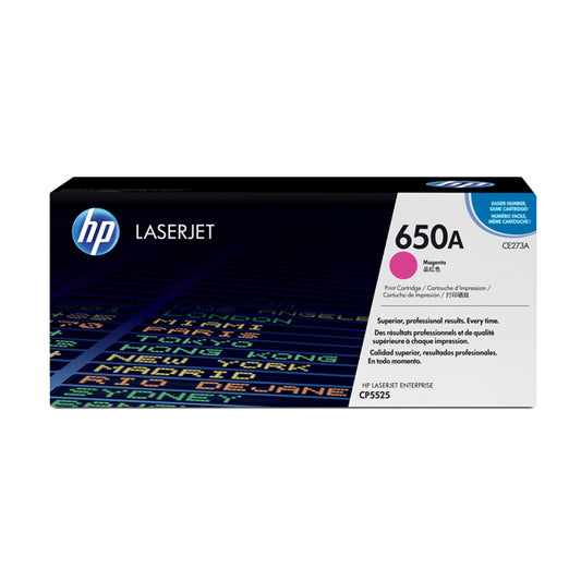 HP - CE273A - Hp - Toner originale - 650A- Magenta - CE273A - 15.000 pag