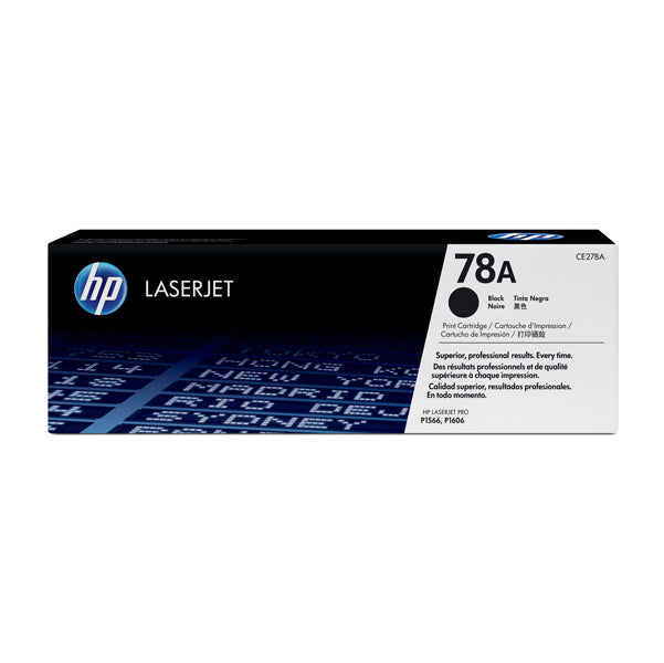 HP - CE278A - Hp - Toner originale- 78A - Nero - CE278A - 2.100 pag