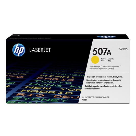 HP - CE402A - Hp - Toner originale - 507A - Giallo - CE402A - 6.000 pag