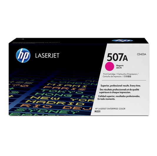 HP - CE403A - Hp - Toner originale - 507A - Magenta - CE403A - 6.000 pag