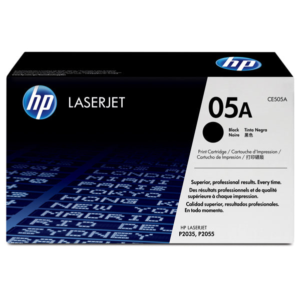 HP - CE505A - Hp - Toner originale - 05A - Nero - CE505A - 2.300 pag