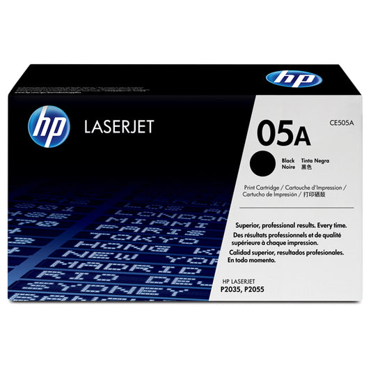 HP - CE505A - Hp - Toner originale - 05A - Nero - CE505A - 2.300 pag
