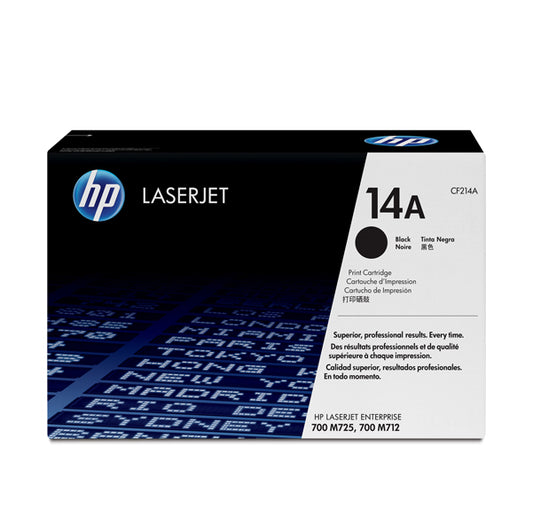 HP - CF214A - Hp - Toner originale - 14A - Nero - CF214A - 10.000 pag