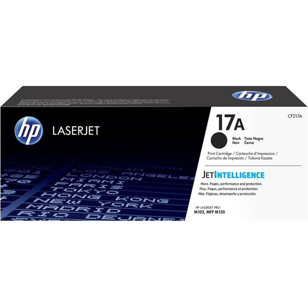 HP - CF217A - Hp - Toner originale - 17A - Nero - CF217A - 1.600 pag