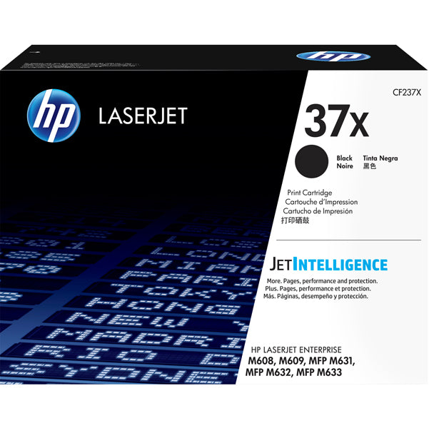 HP - CF237X - Hp - Toner originale - 37X - Nero - CF237X - 25.000 pag