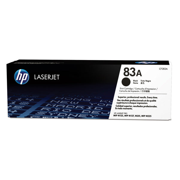 HP - CF283A - Hp - Toner originale - 83A- Nero - CF283A - 1.500 pag