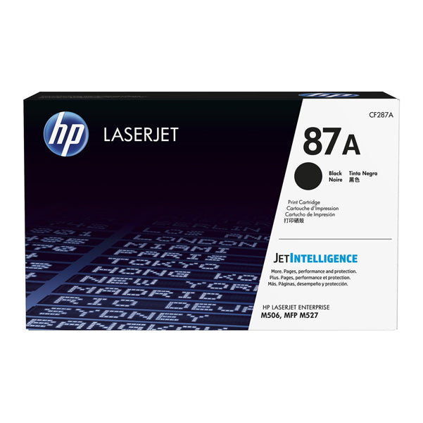 HP - CF287A - Hp - Toner originale - 87A - Nero - CF287A - 8.550 pag