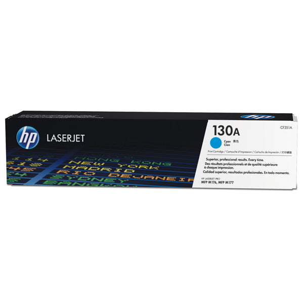 HP - CF351A - Hp - Toner originale - 130A - Ciano - CF351A - 1.000 pag