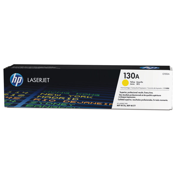 HP - CF352A - Hp - Toner originale - 130A - Giallo - CF352A - 1.000 pag