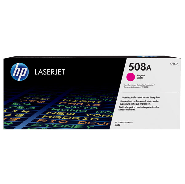 HP - CF363A - Hp - Toner originale - 508A - Magenta - CF363A - 5.000 pag