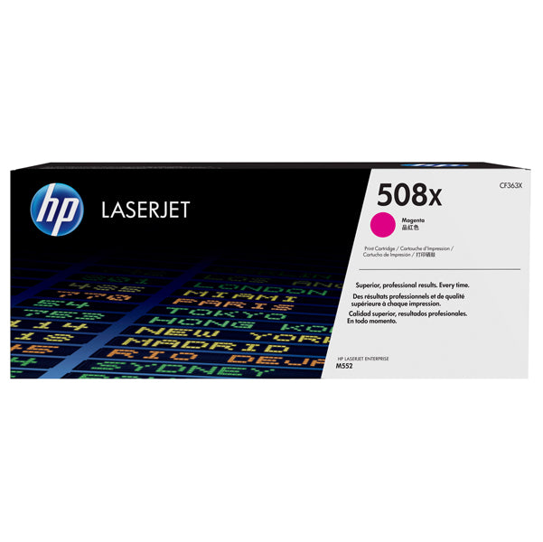 HP - CF363X - Hp - Toner originale - 508X - Magenta - CF363X - 9.500 pag