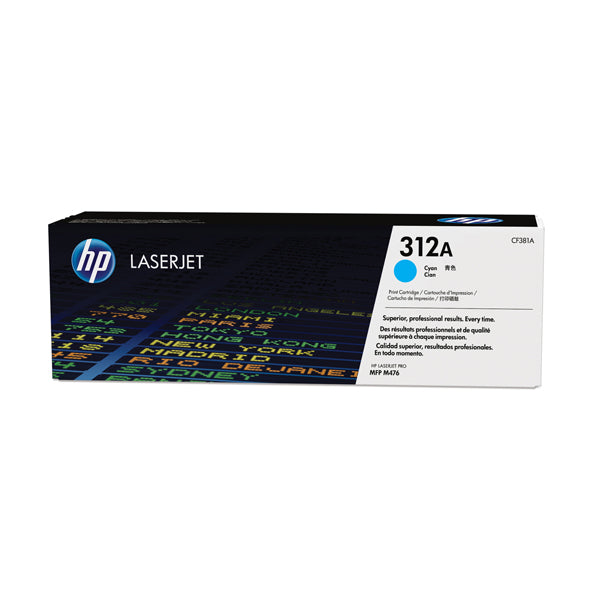 HP - CF381A - Hp - Toner originale - 312A  - Ciano - CF381A - 2.700 pag