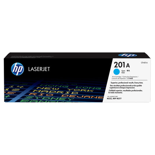 HP - CF401A - Hp - Toner originale - 201A - Ciano - CF401A - 1.330 pag