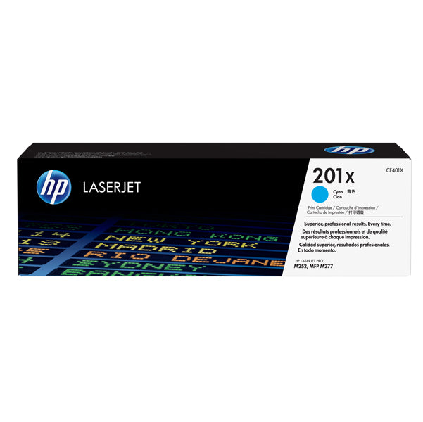 HP - CF401X - Hp - Toner originale - 201X - Ciano - CF401X - 2.300 pag
