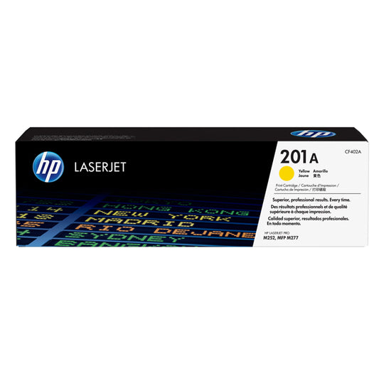 HP - CF402A - Hp - Toner originale - 201A - Giallo - CF402A - 1.330 pag