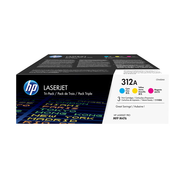 HP - CF440AM - Hp - Toner originale - 312A - C-M-Y - CF440AM - 2.700 pag cad