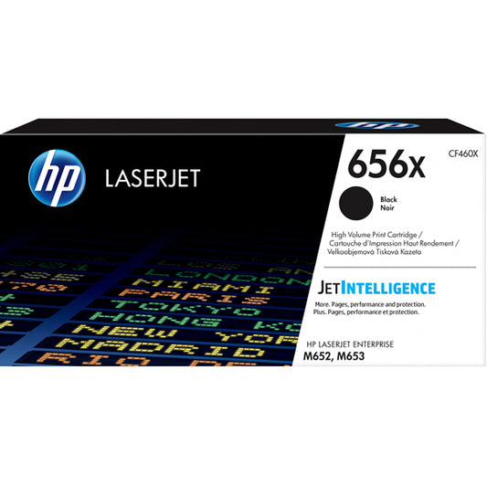 HP - CF460X - Hp - Toner originale - 656X - Nero - CF460X - 27.000 pag