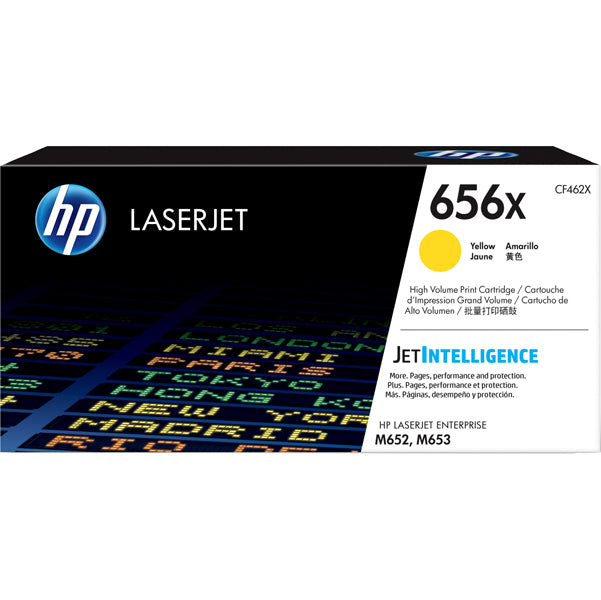 HP - CF462X - Hp - Toner originale - 656X - Giallo - CF462X - 22.000 pag