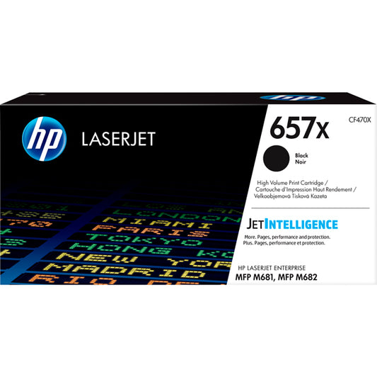 HP - CF470X - Hp - Toner originale- 657X - Nero - CF470X - 28.000 pag